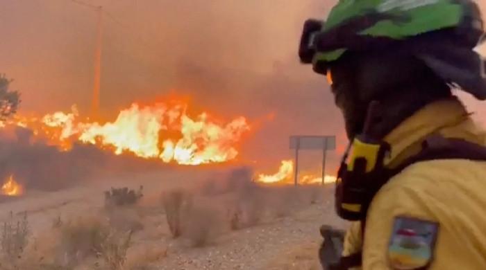 Spain wildfire victims died trying to escape through river bed as efforts continue to contain blaze