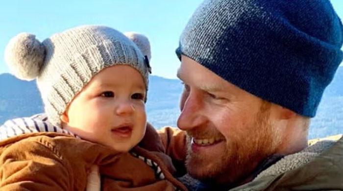 Prince Harry sends sweet message about England through Archie during World Cup
