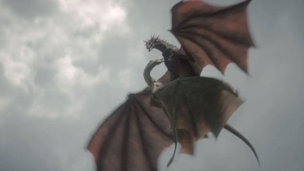 What is Aegon Targaryens plan being burned in House of the Dragon?