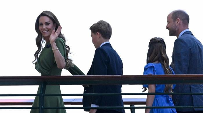 Kate Middleton, Prince William and kids turn heads during Wimbledon return