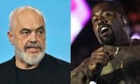 Kanye West meets Albanian PM Edi Rama as outcry over concert grows
