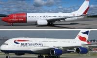 Norwegian Air changes logo to British Airways after losing bet
