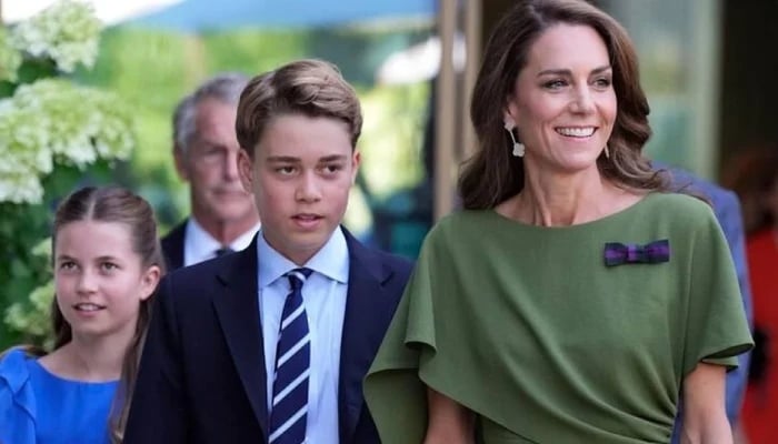 Princess George, Princess Charlotte make star entry at Wimbledon with Kate Middleton