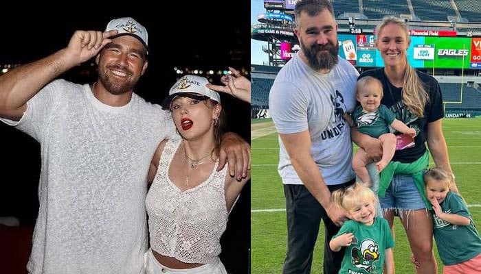 Travis Kelces nieces reaction to being flower girls at his wedding with Taylor Swift revealed