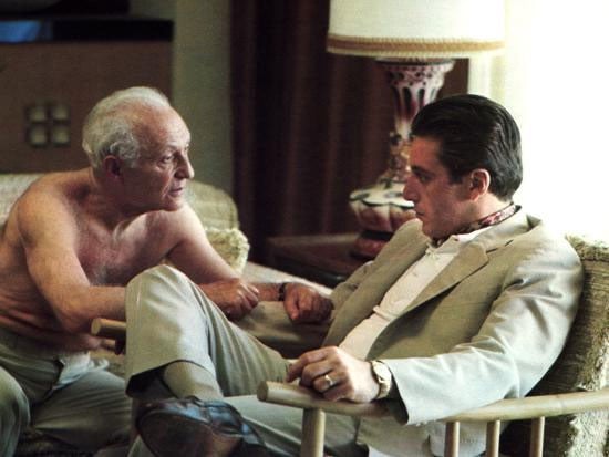 Al Pacino and Lee Strasberg