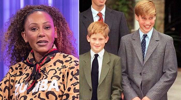 Mel B recalls sweet memory with Prince William and Prince Harry as kids