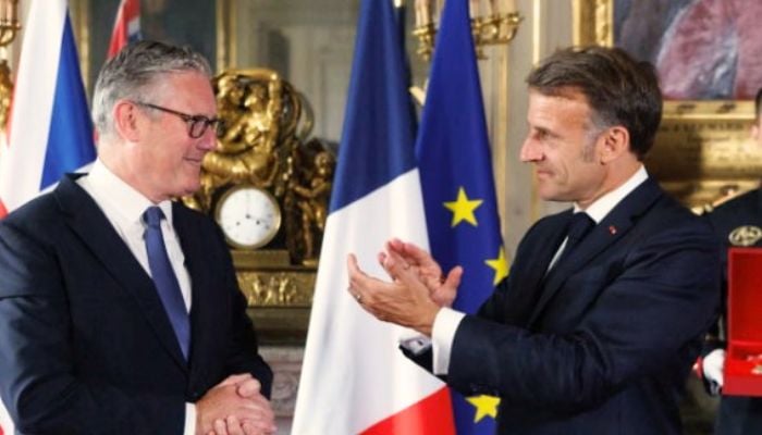 Macron awards France’s highest honour to UK PM Keir Starmer