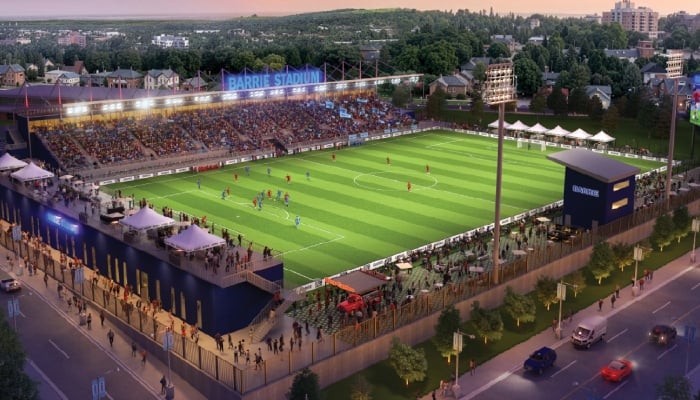 Barrie to become new home of Toronto FC II in 2028