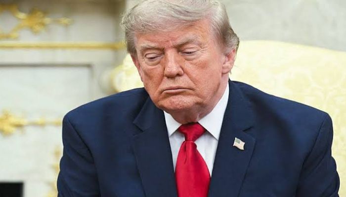 Trump faces fresh approval blow as new poll shows near-record lows