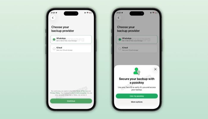 WhatsApp may let iPhone users skip iCloud backups