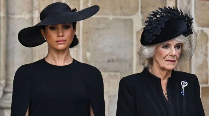 Queen Camilla's brutal warning to Meghan Markle comes to light after meeting with King Charles