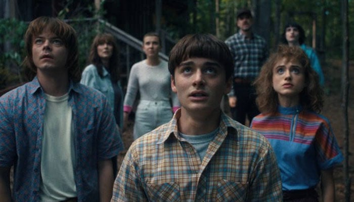 Stranger Things gang reunites to celebrate Netflix hit turning 10