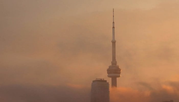 Toronto air quality five times worse as wildfire smoke blankets city