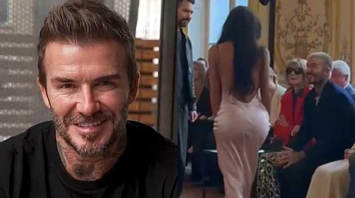 David Beckham 'jumps' for Kim Kardashian 