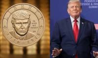 Is Trump coin made of gold?