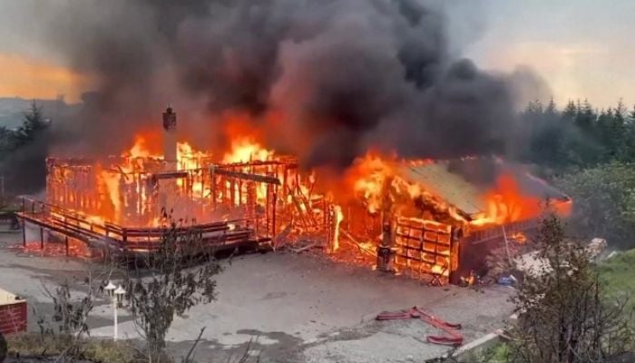 More than 100 homes destroyed as massive wildfire sweeps Southern Norway
