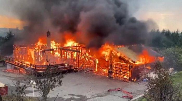 More than 100 homes destroyed as massive wildfire sweeps Southern Norway