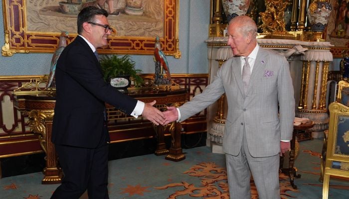 Andy Burnham formally appointed UK prime minister by King Charles