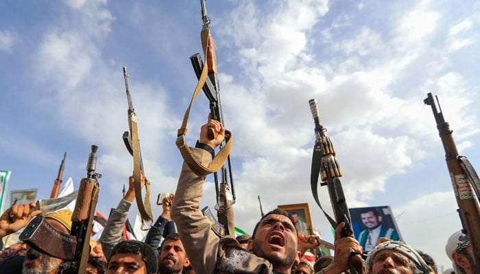 Houthis announce maritime blockade on Saudi Arabia after airport strike as region braces for wider escalation
