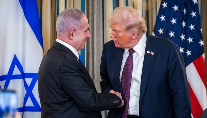Trump throws support behind Benjamin Netanyahu over arrest fears in New York