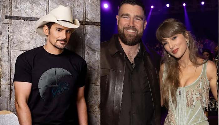 Taylor Swift, Travis Kelces wedding left Brad Paisley speechless for unexpected reason