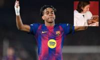 Lamine Yamal shares heartfelt photo with Lionel Messi after viral 2007 baby picture 