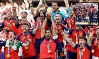 Trump crashes Spain's World Cup trophy celebration, hot mic captures ‘blunt’ reaction
