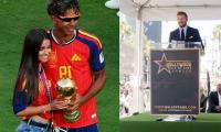 David Beckham Sends Love To Lamine Yamal, His Girlfriend Ines Garcia Santos