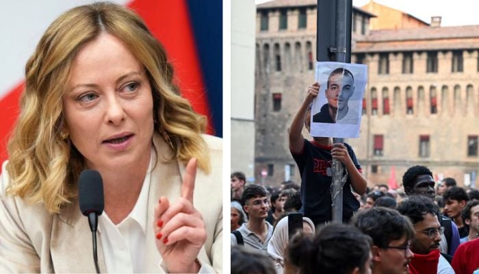 Italys Meloni seeks truth on Bologna arrest death, condemns violent clashes