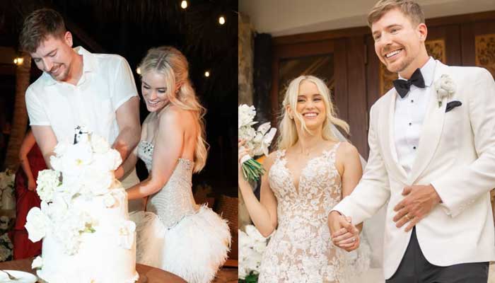 MrBeast announces he is married to Thea Booysen
