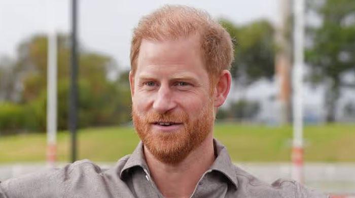 Prince Harry teasingly calls out James Corden over 'soccer' remark