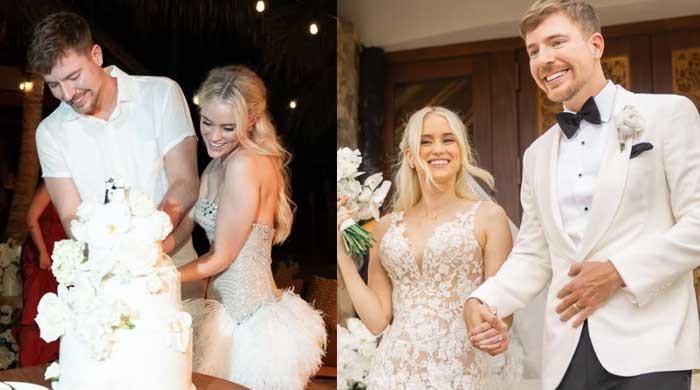 MrBeast announces he is married to Thea Booysen