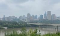 Wildfire smoke expected across Edmonton as temperatures climb this week