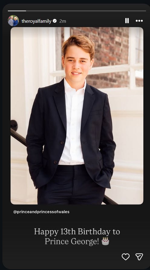 Kensington Palace drops rare look into 13-year-old King-in-waiting Prince George: Breaking