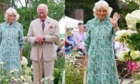 King Charles and Queen Camilla attend first flower show at royal estate