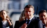 Macron taps Kanye West hit track for bold social media ban on children