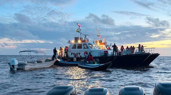Guyana ferry sinks with 179 onboard as search continues for missing passengers