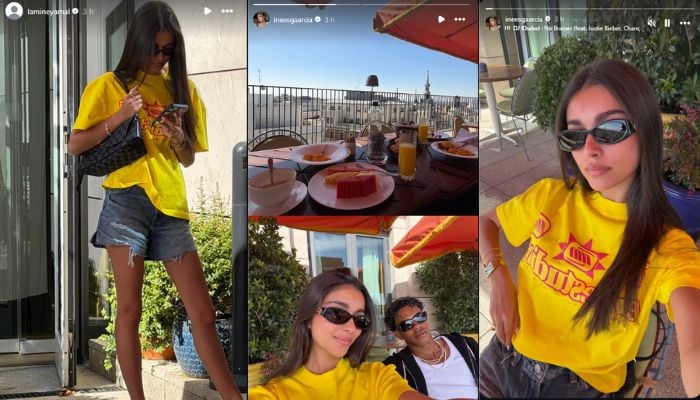 Unbothered: Lamine Yamals girlfriend Ines Garcia drops new photos after viral relationship controversy