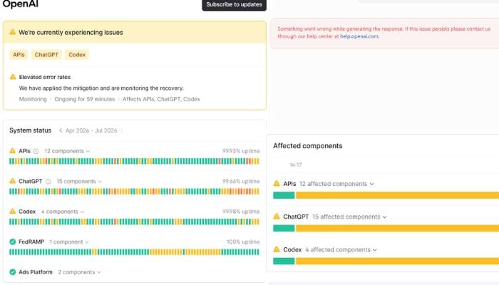 Why is ChatGPT down? OpenAI confirms widespread service disruption