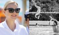 Princess Charlene shares warning for Prince Harry after Lilibet pool photos?