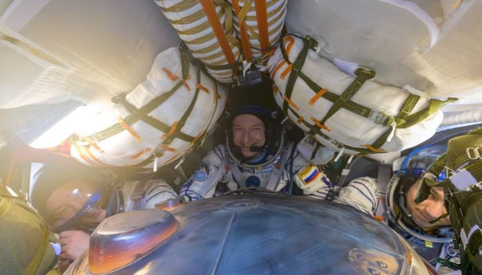 US-Russian space crew returns to Earth after eight-month mission on the International Space station