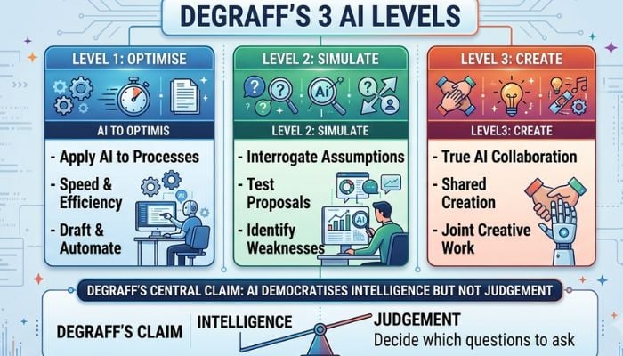 Three levels of AI leadership every CEO needs