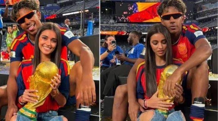 Lamine Yamal’s girlfriend Ines Garcia hits 4 Instagram followers after Spain’s World Cup win 