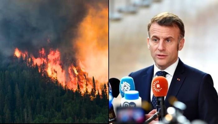 Macron calls crisis meeting of French cabinet as blaze approaches Bordeaux
