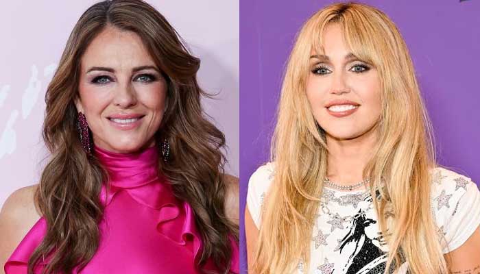 Elizabeth Hurley expresses her true feelings about Miley Cyrus