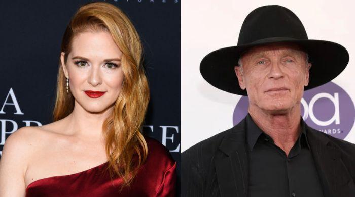 Sarah Drew recalls Ed Harris's emotional support on 'Radio' set