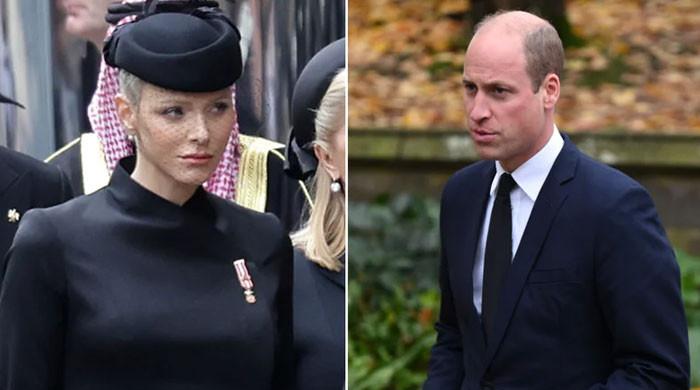 Princess Charlene supports Prince William after his major warning?