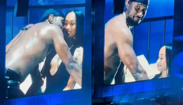 Usher jokes about viral onstage rejection at next show after fans I wanted Chris Brown remark