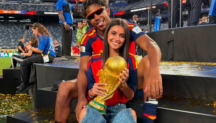 Lamine Yamal melts hearts with playful TikTok praise for girlfriend Ines Garcia