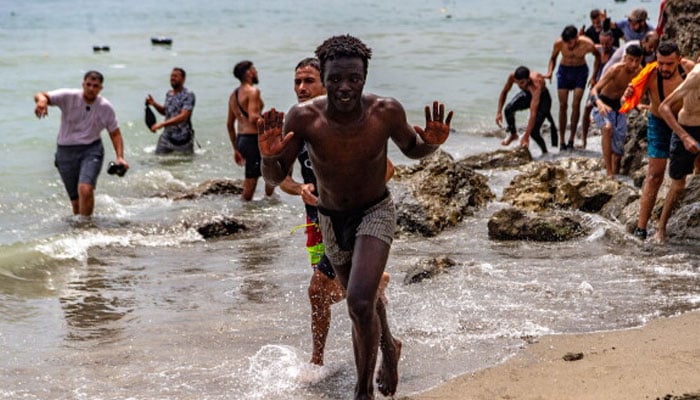 Spain takes action as thousands of migrants chaotically arrive in Ceuta